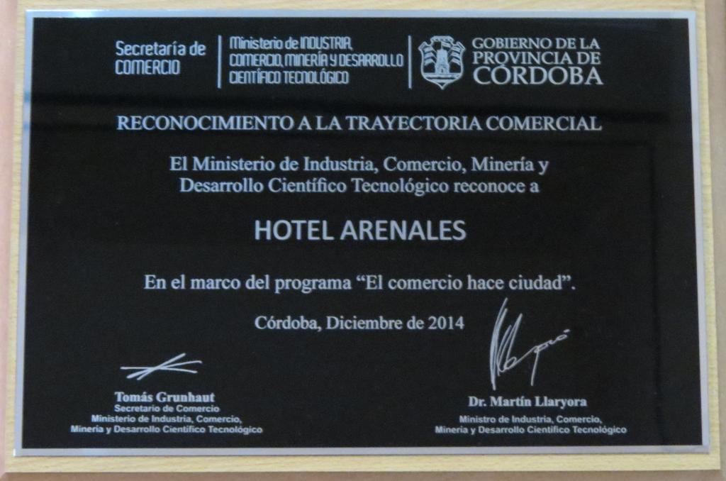 Hotel Arenales Villa Carlos Paz Extérieur photo